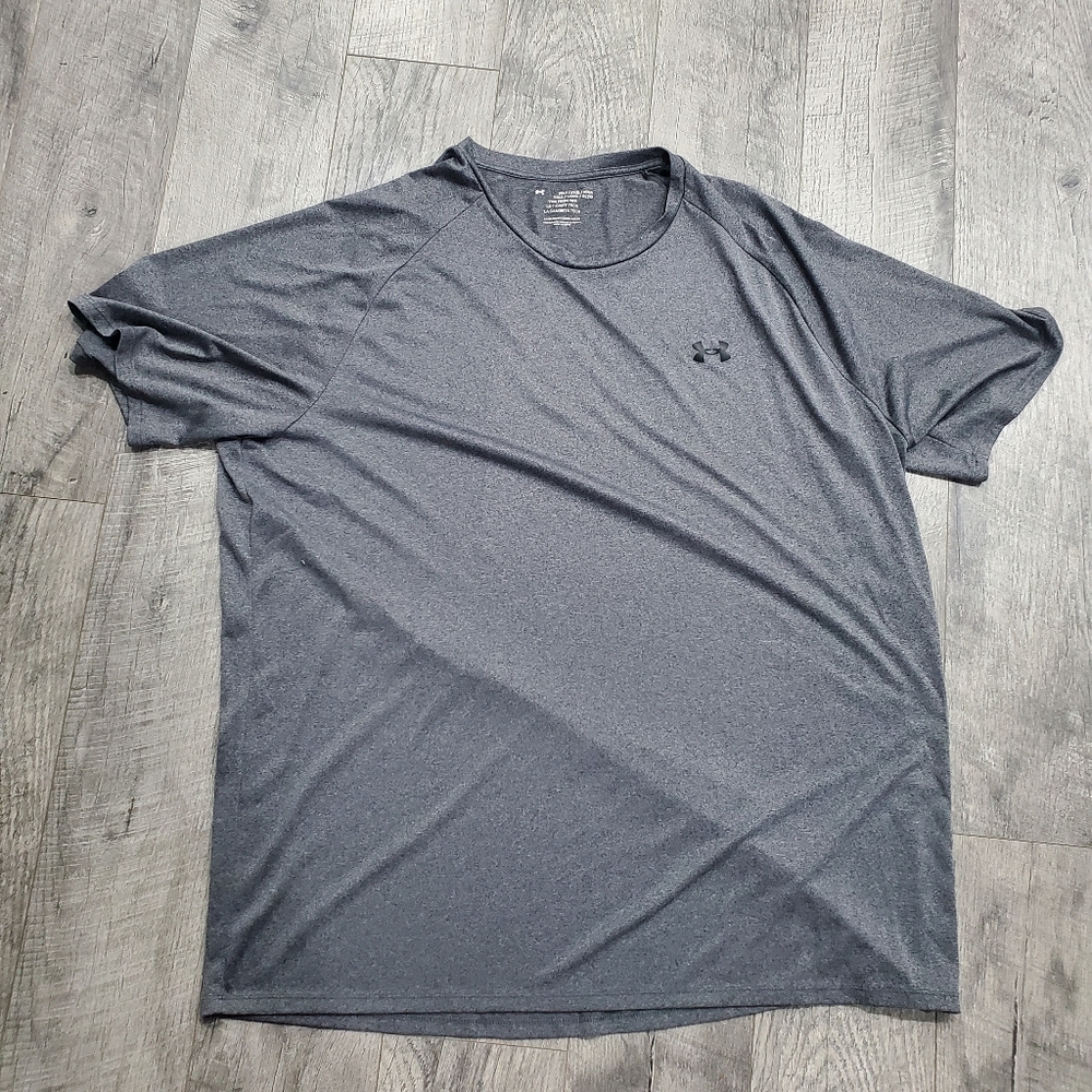 Gray Under Armour Tech Tee 3xl Tall